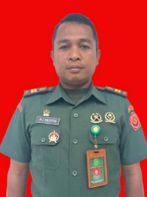 Panitera Pengganti Lettu Chk Muhammad Zainuddin Nasution, S.H.